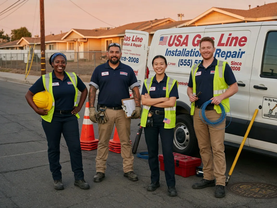 Gas Line Installation company in Mendota, CA